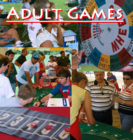 Rent Adult Games- Casino Equipment and Tables & Bingo, Bingo Cards, Ball and Cage