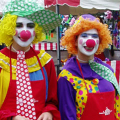 Clowns at the Company Picnic
