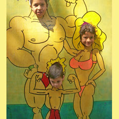 Funny Family Photos at the Company Picnic