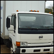 Boxed Freight Truck for Courier Services