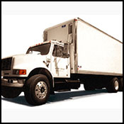 Boxed Freight Truck