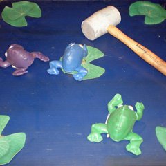Frog Launch carnival game