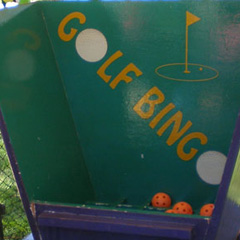 Golf Bingo carnival game