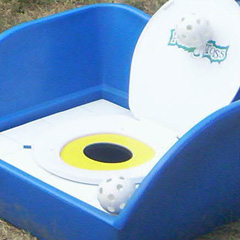 Potty Toss carnival game