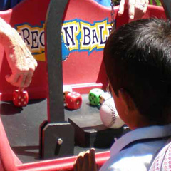 Wreck and Ball carnival game