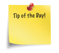 planning tip of the day