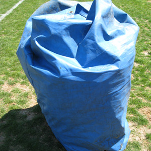 Putting the Inflatable in a storage bag