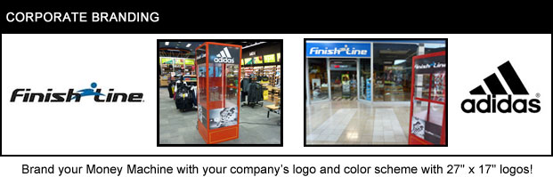 corporate branding money machine