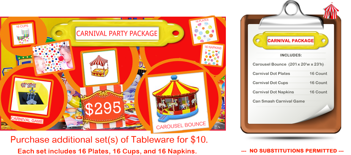 Carnival Party Package