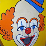 Clown Toss Carnival Game