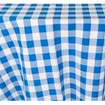 Gingham Check Square Table Cloth