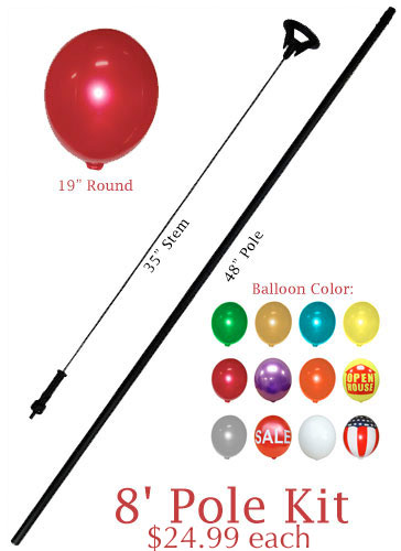 Balloon Bobber Pole Kit
