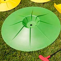 mini golf volcano obstacle