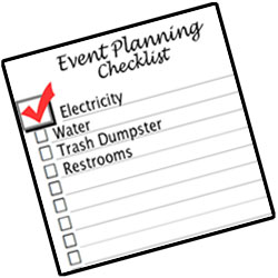 North Carolina event planning checklist