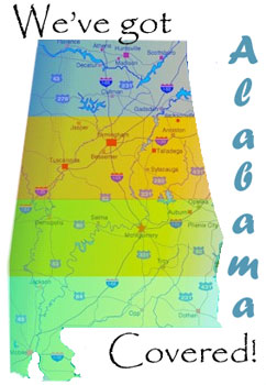 Company Picnic for Alabama, Birmingham, Montgomery, Mobile, Huntsville, Tuscaloosa